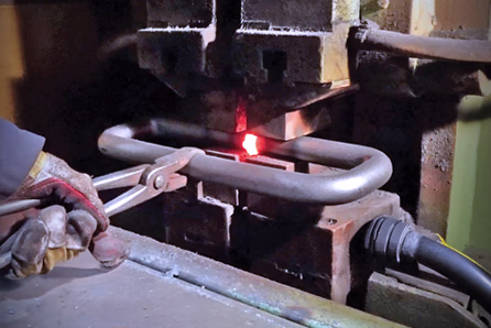 flash butt welding service at brooks forgings ltd
