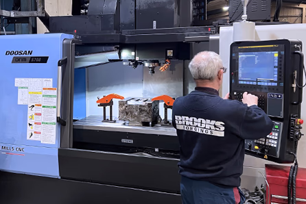 machining service at brooks forgings ltd