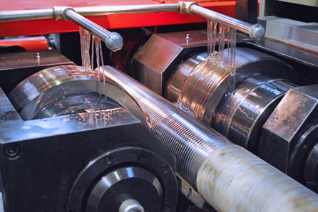 thread rolling service at brooks forgings ltd