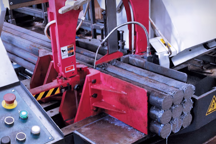 sawing service at brooks forgings ltd
