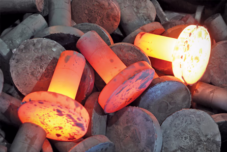 upset forging service at brooks forgings ltd