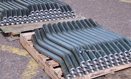 multi bend of special stainless steel female threaded rods