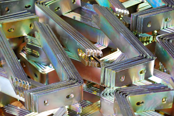 custom bracketry in special materials and finishes