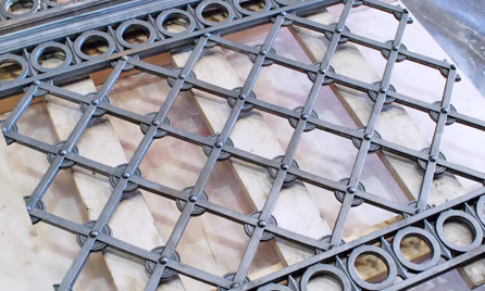 ornamental decorative bandstand panel casting