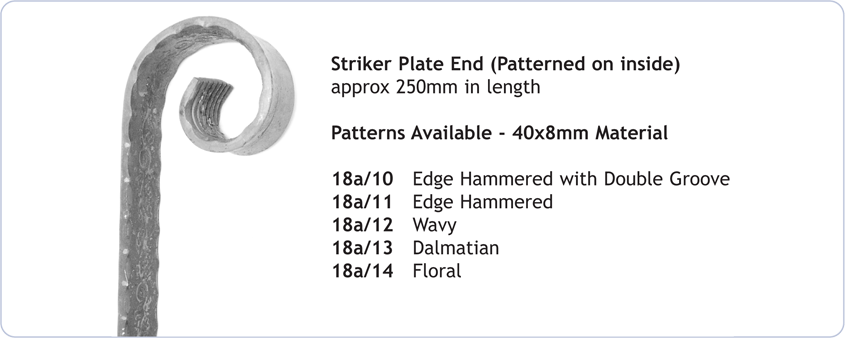 decorative gate frame components