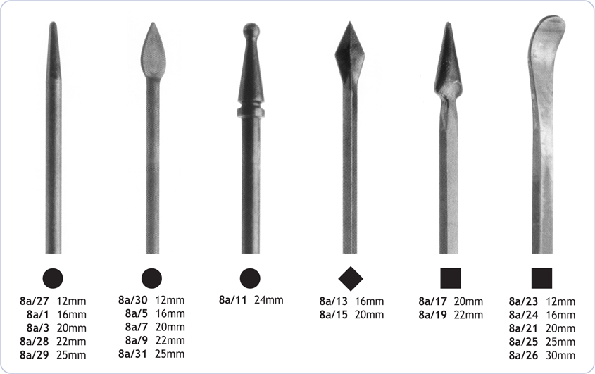 railheads finials ornamental decorative ironwork