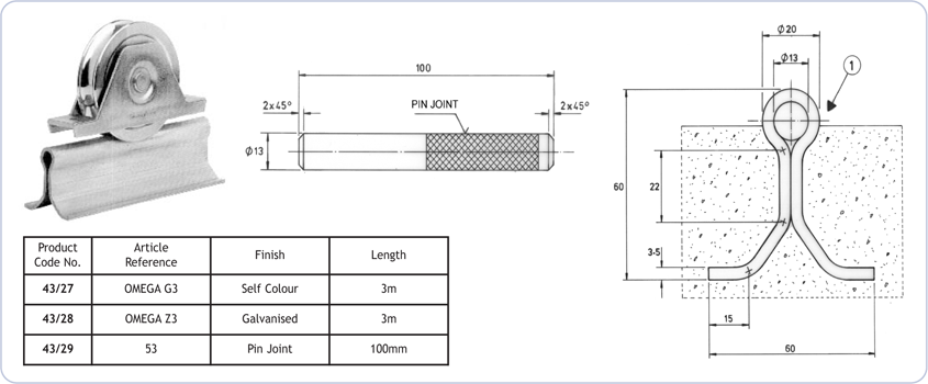 sliding cantilever gate accessories