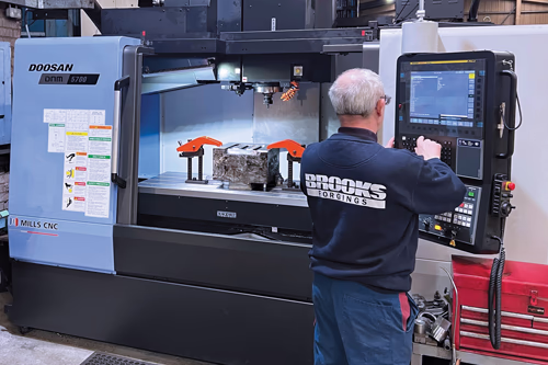 machining services at brooks forgings