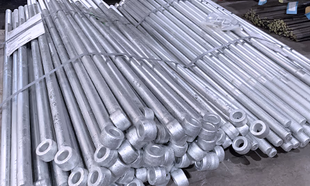 galvanised special long length eye bolts