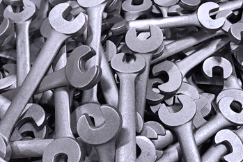 drop forged specialist spanners by Brooks Forgings