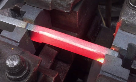 resistance heating for metal forging and forming
