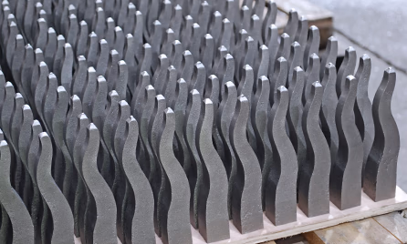 replication of railheads using hot forging processes