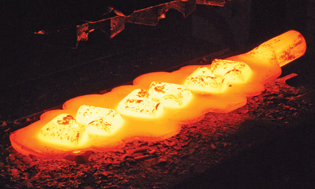 multi impression forging