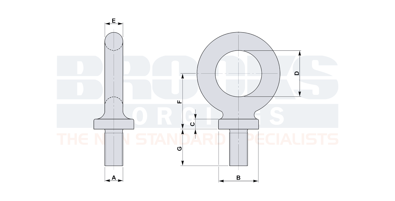 dynamo eyebolts commercial pattern diagram drawing