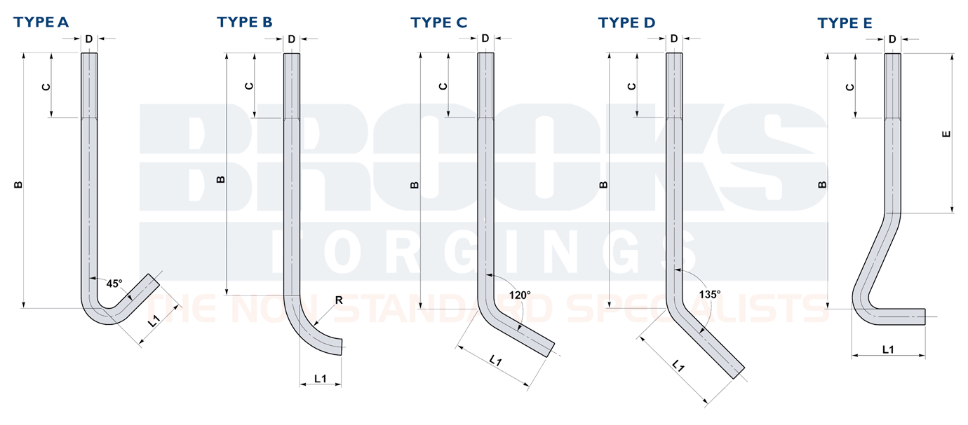 anchor bolts miscellaneous diagram drawing