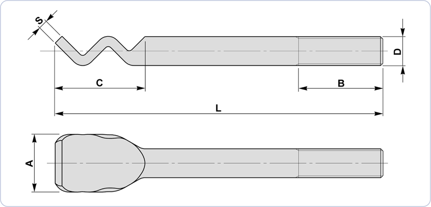 DIN 529 type d diagram drawing