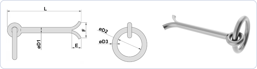 mooring rings type 10