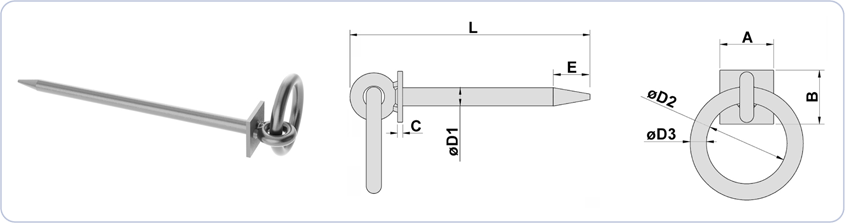 mooring rings type 13