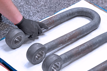 bespoke lifting shackles from Brooks Forgings