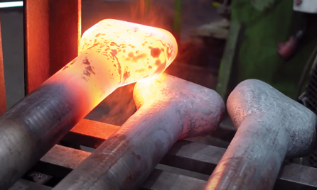 hot upset forged mill liner bolts by Brooks Forgings