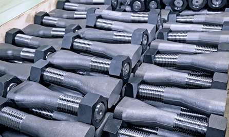 mill liner bolts completed and ready for despatch from Brooks Forgings
