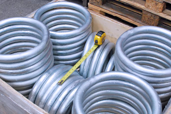 flash butt welded mooring rings by Brooks Forgings