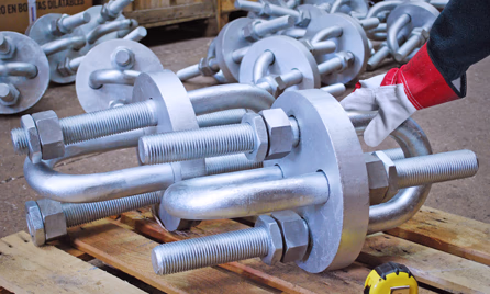 mooring chain adjusters made by Brooks Forgings