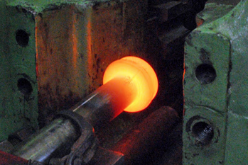 upset forging of near net shape also known as cheese head