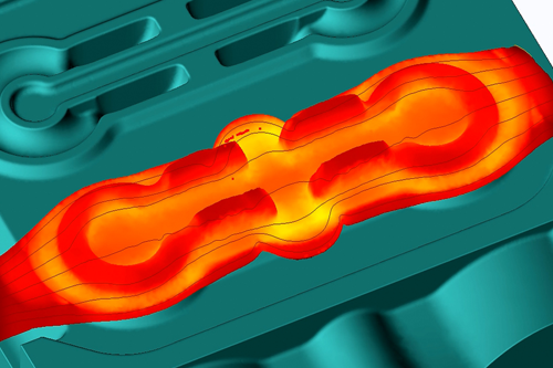 product development forging simulation