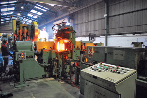 automated horizontal counterblow forging service