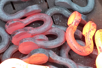 closed die drop forged shackles by Brooks Forgings