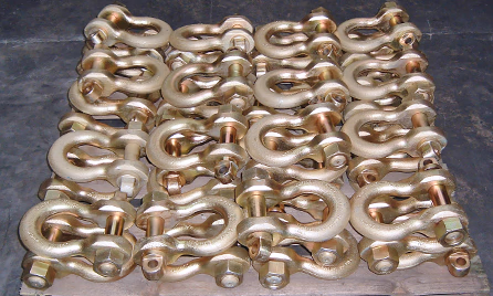 mod drop forged recovery shackles FV2140598 FV2140599 by Brooks Forgings