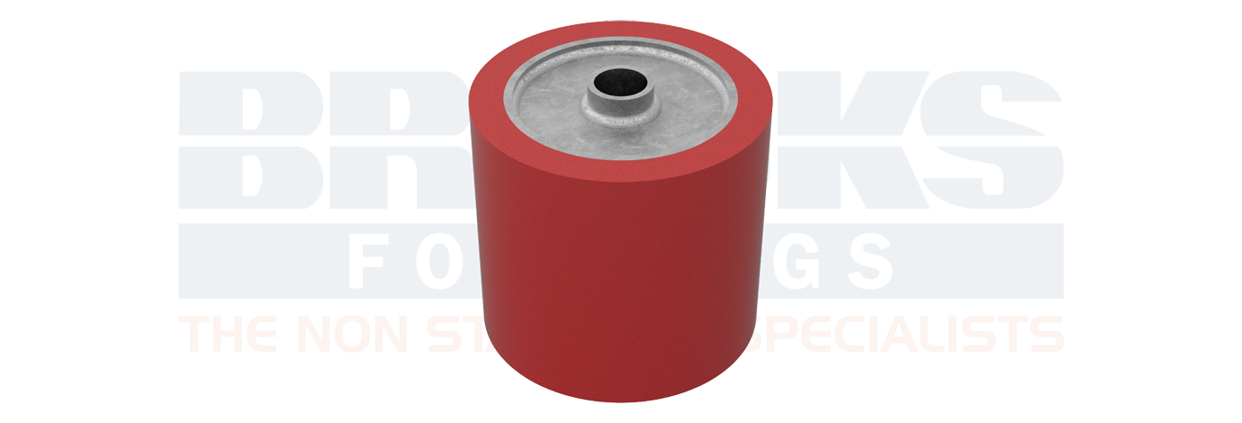 skip container poly coated roro roller BFD5476 picture
