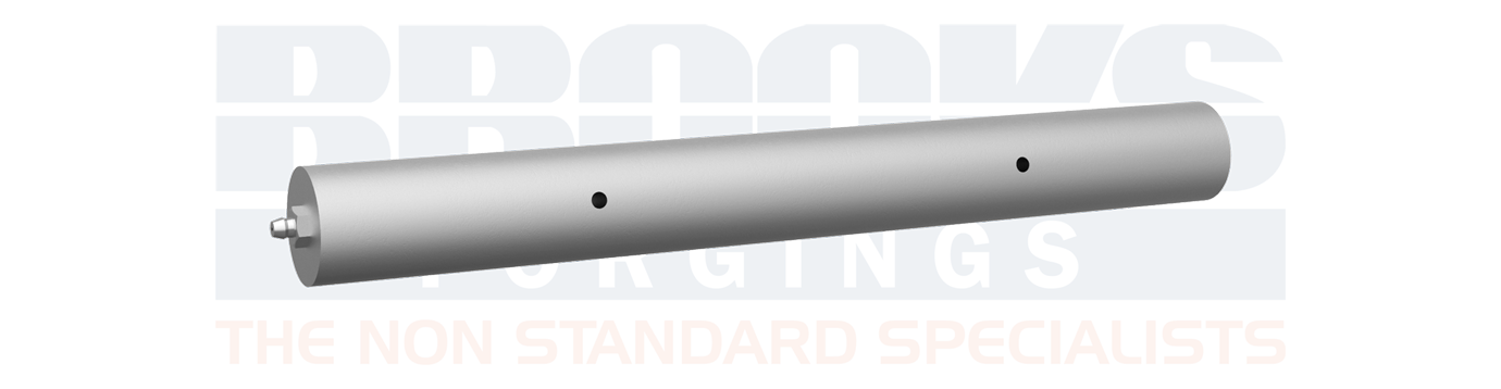 skip container roro roller mounting shaft BFD5712