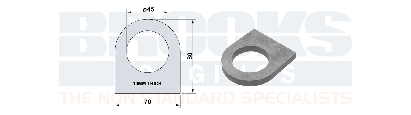 skip and container plate profile BFD4171