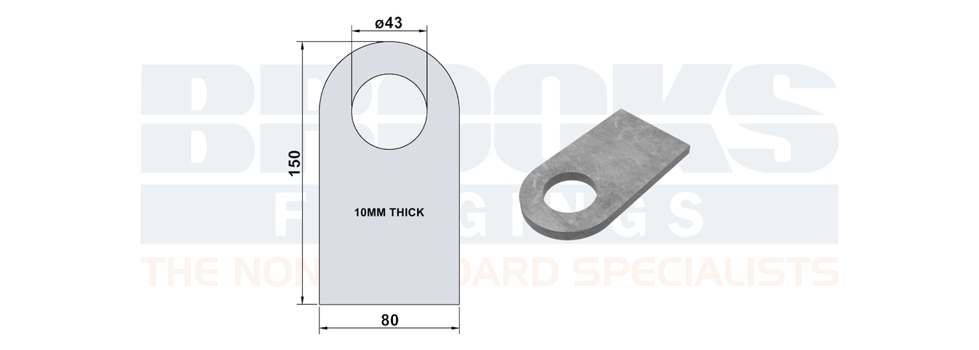 skip and container plate profile BFD4538