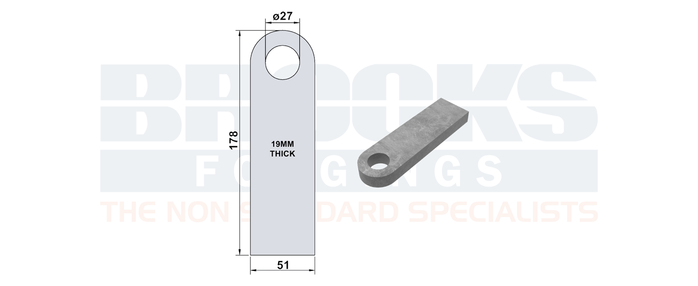 skip and container plate profile BFD4539