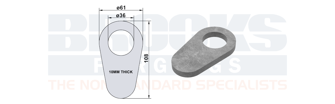 skip and container plate profile BFD4543