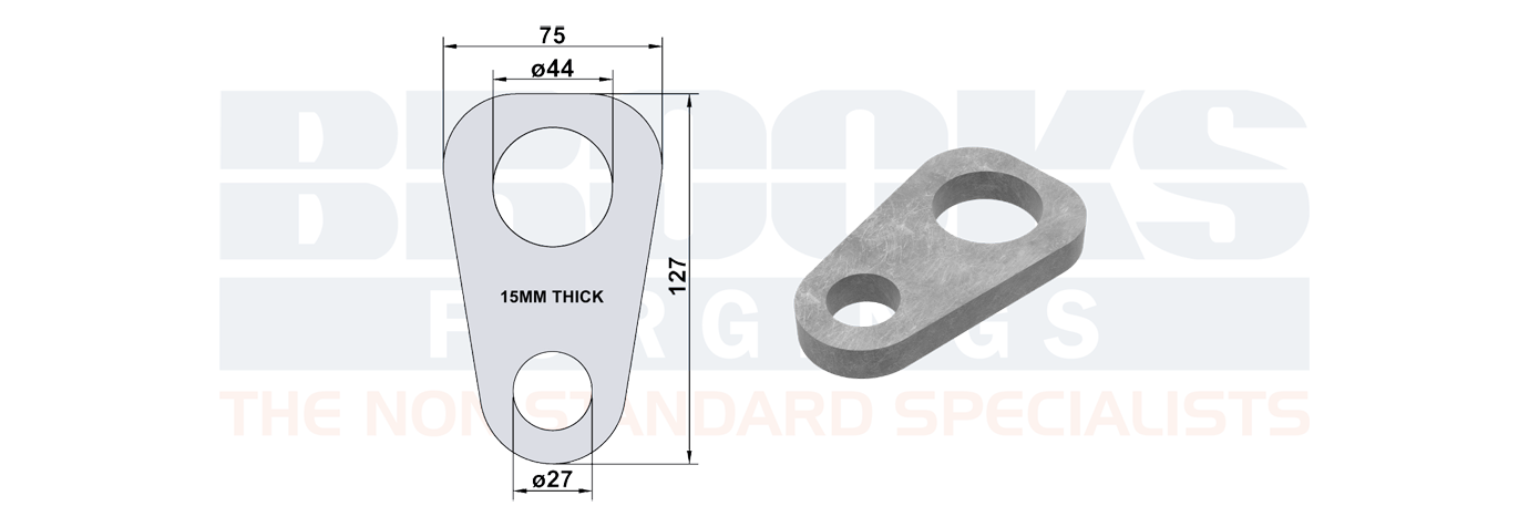 skip and container plate profile BFD6161