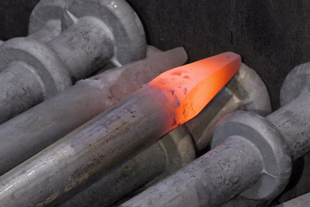 hot forged four sided taper by Brooks Forgings