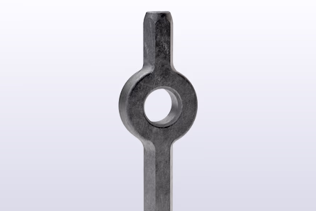 forged hexagonal MOD defence military earth ground anchor spike BFD4372 by Brooks Forgings