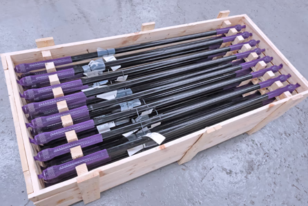 fully protected and approved torsion bar packaging by Brooks Forgings