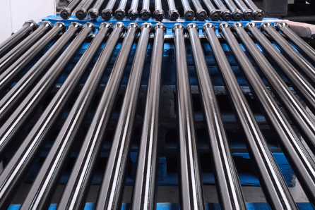 torsion bar painting and coating at Brooks Forgings