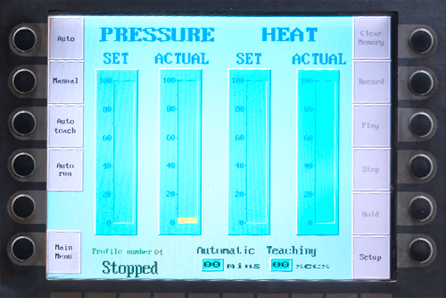 computer controlled automated electrical upset forging