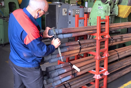 stringent dimensional inspection of forgings