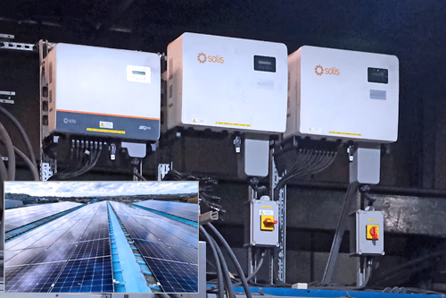 solar powered electrical upset forging