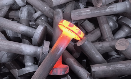 upset forged flanged close net forgings