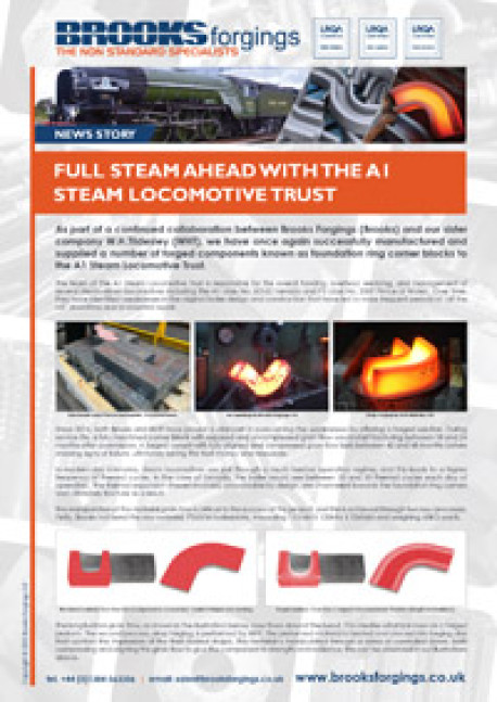 Full Steam Ahead with the A1 Steam Locomotive Trust