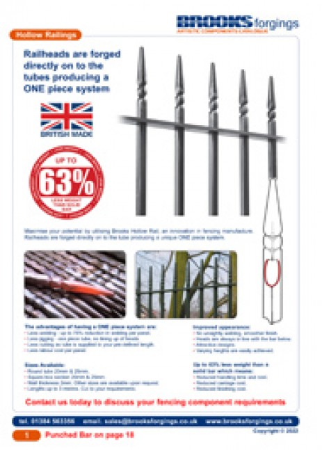 Hollow Tubular Rail