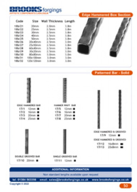 Patterned Bar